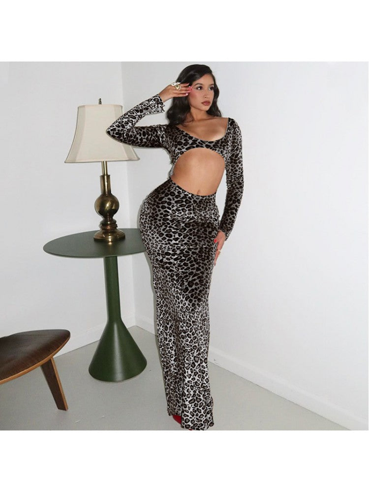 Leopard Maxi Dress