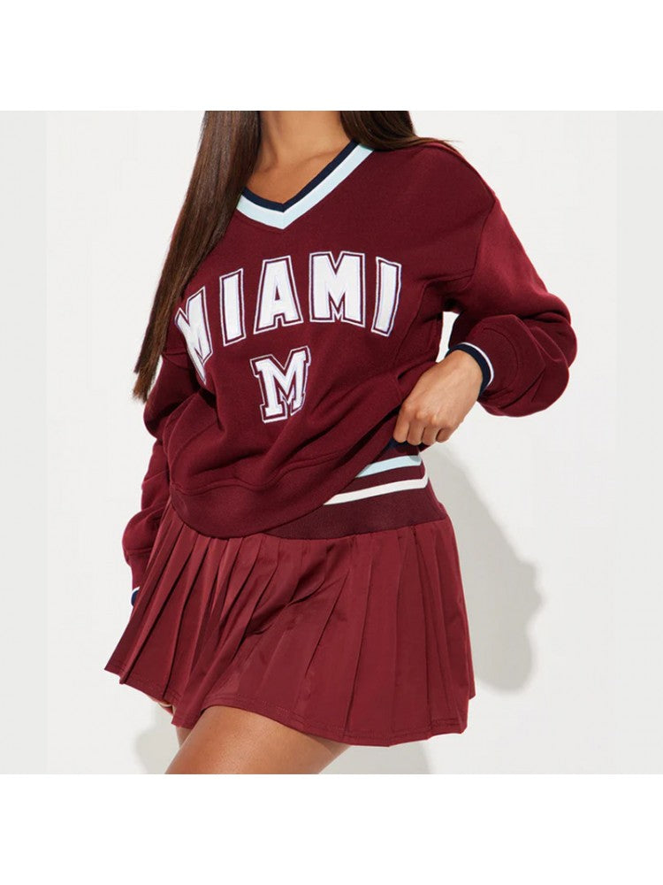 Letter Skirt Set