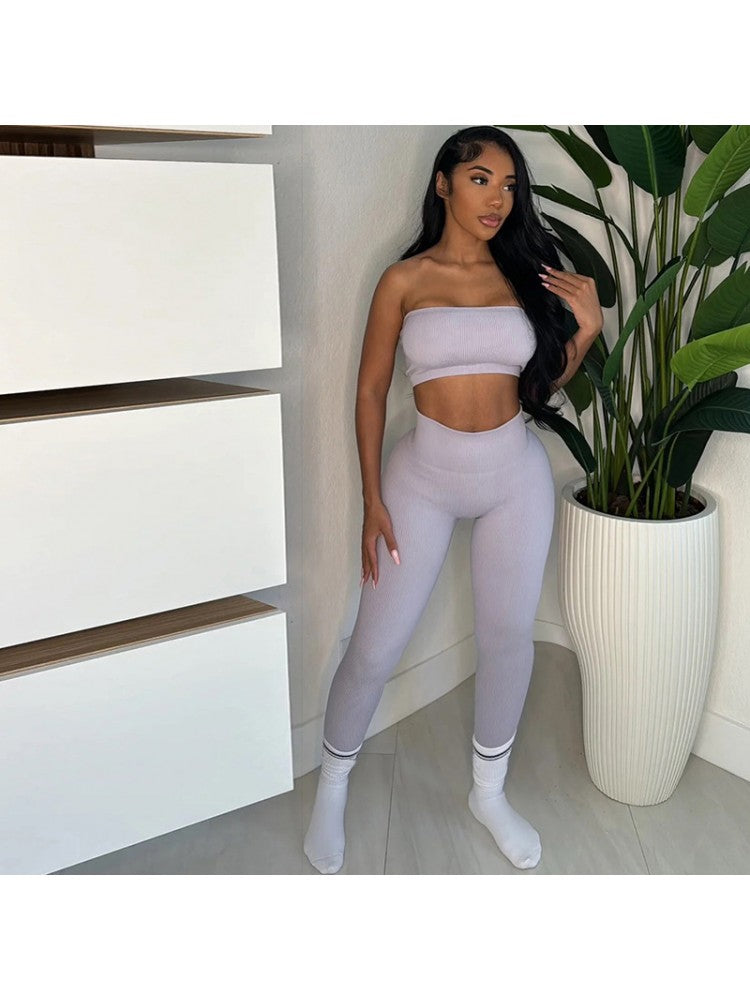Bodycon Pants Set