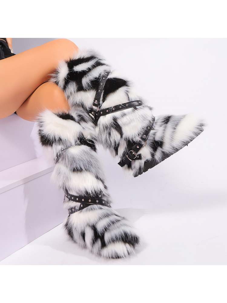 Long Strap Boots