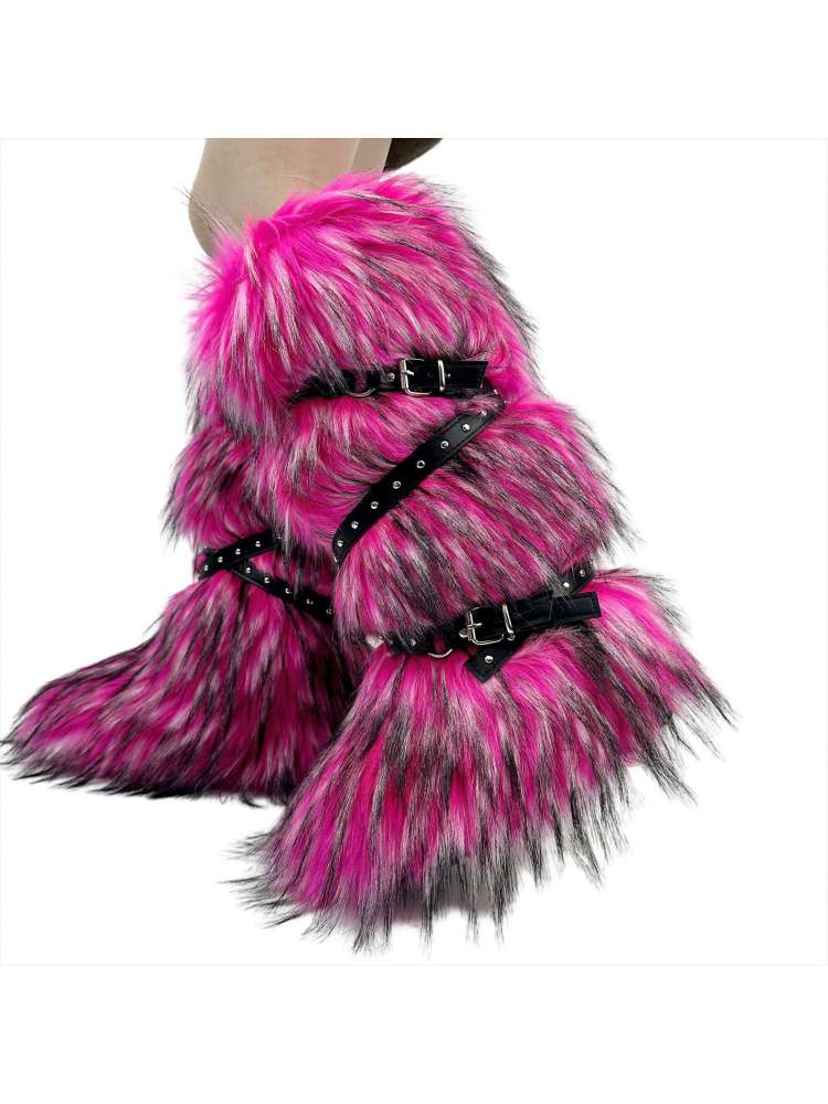 Long Strap Boots