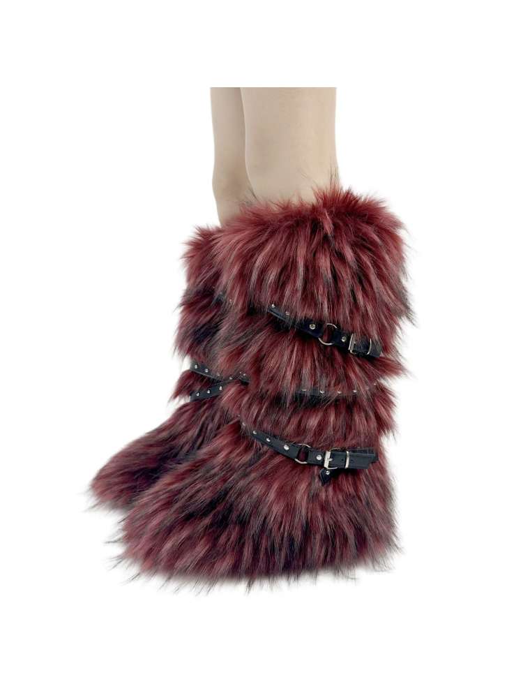 Long Strap Boots