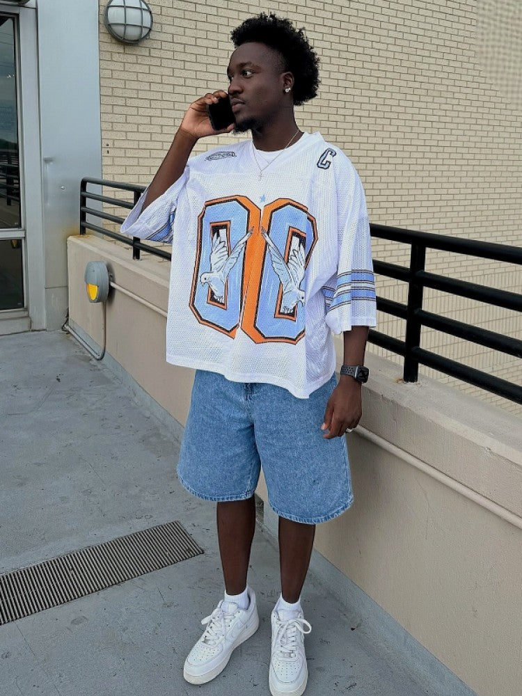 Striped Pigeon Jersey