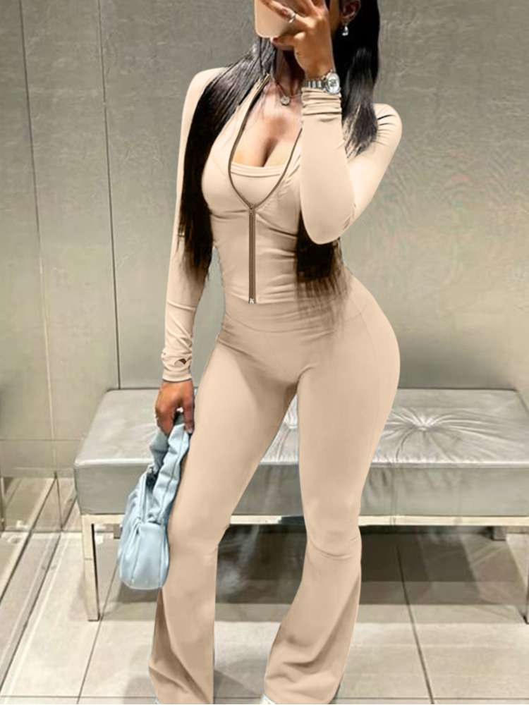 Bodycon Flared Set