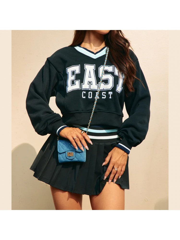 Letter Skirt Set