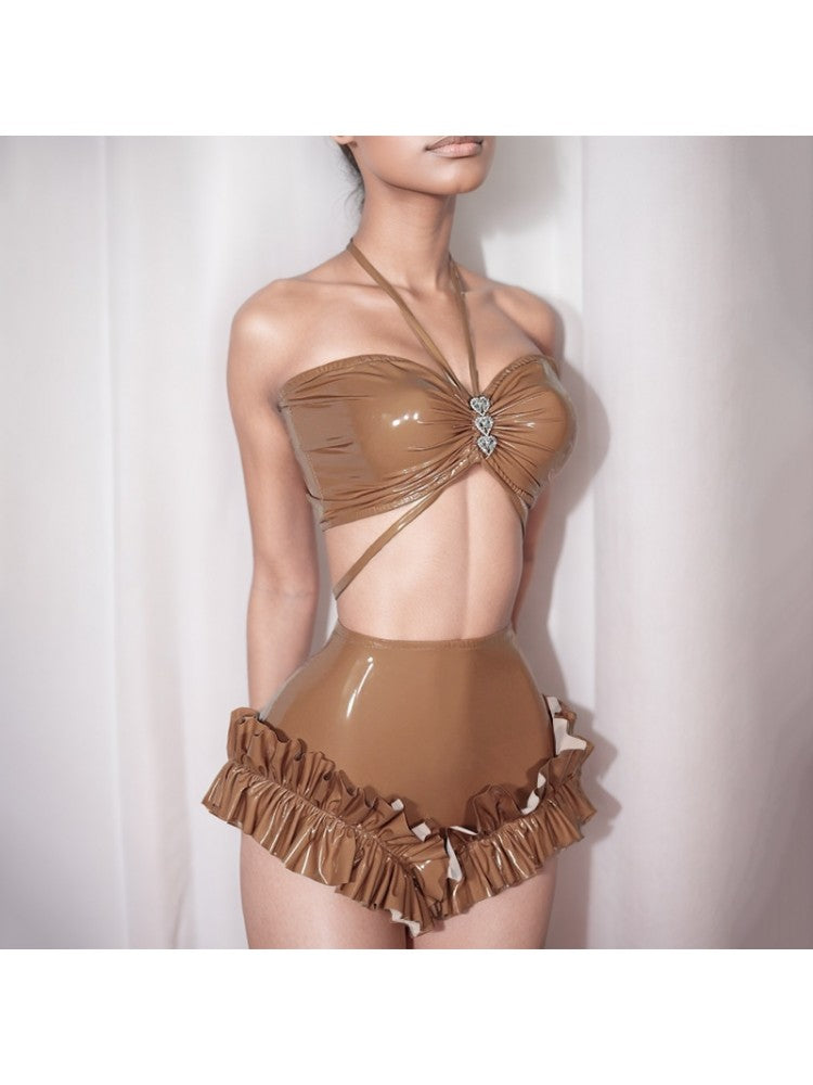 Heart Halter Short Set