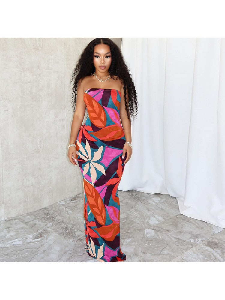 Floral Beach Dress