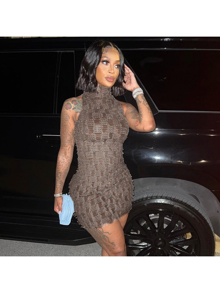 Mid-rise Sleeveless Dress