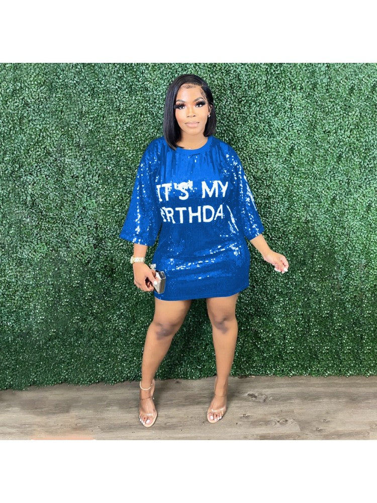 It’s My Birthday Shiny Dress