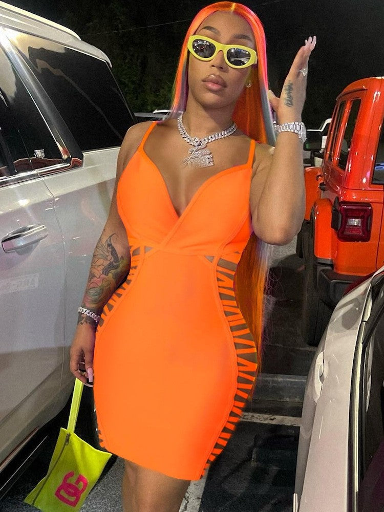 Sexy Hollowed Out Dress