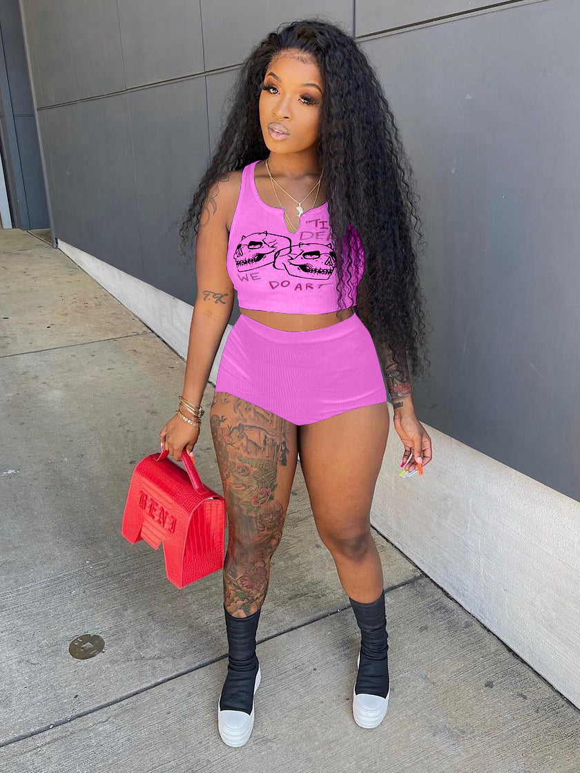 Sexy 2 Piece Short Set