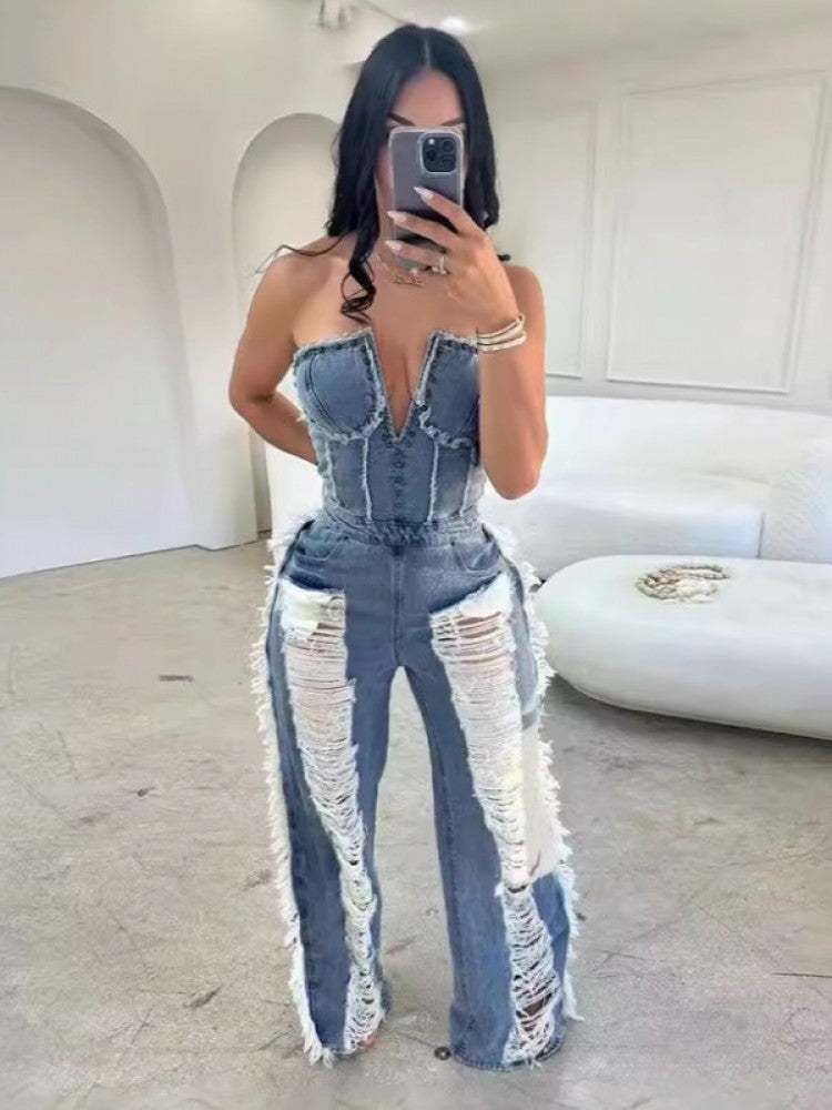 Denim Jumpsuit