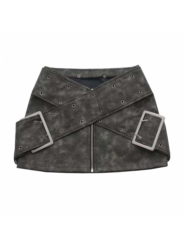 Cross Belt Skirt