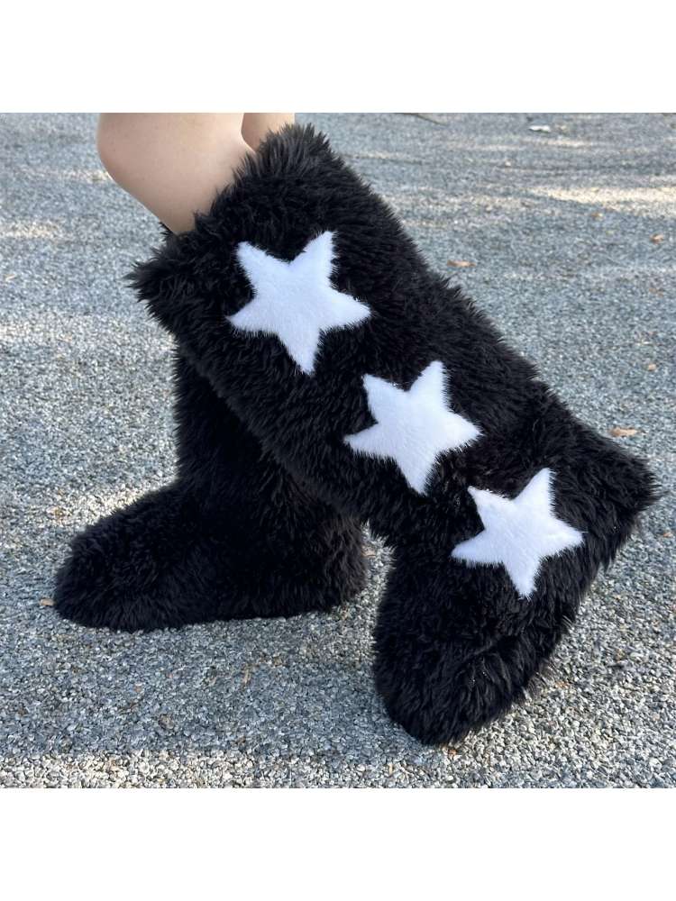 Star Print Boots