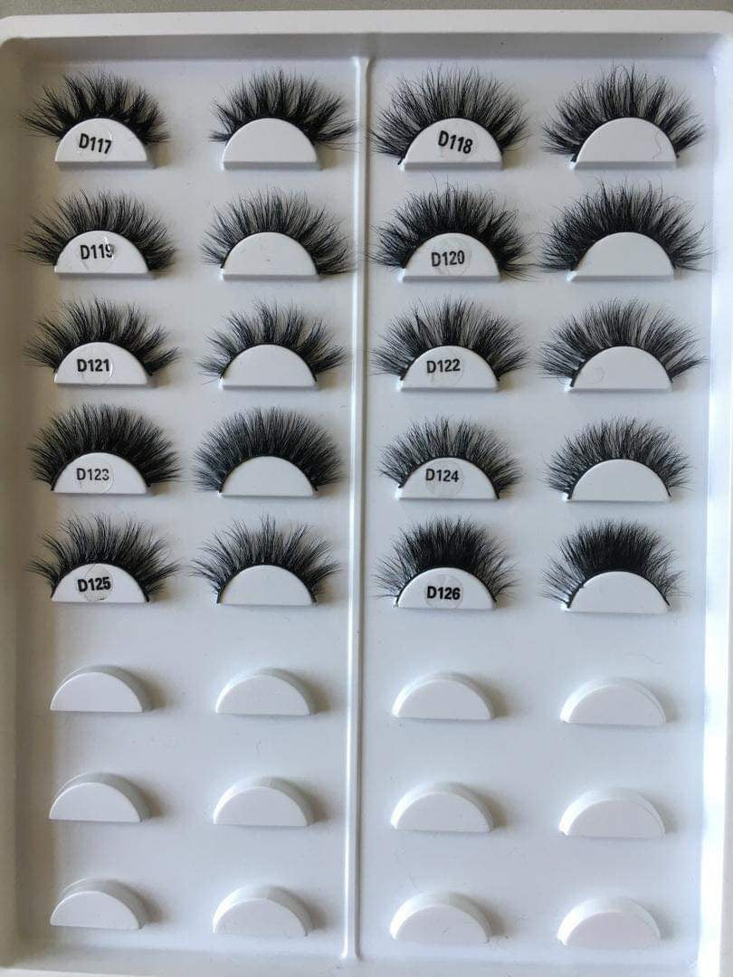 20mm Lashes Bulk (D)