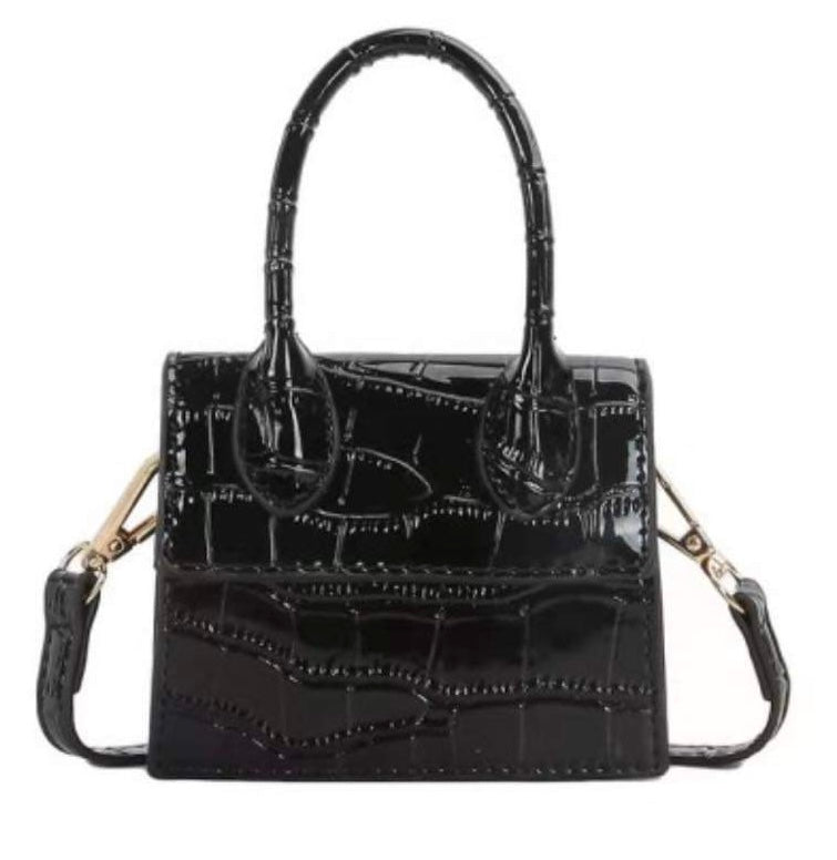 Snake Skin Mini Handbag