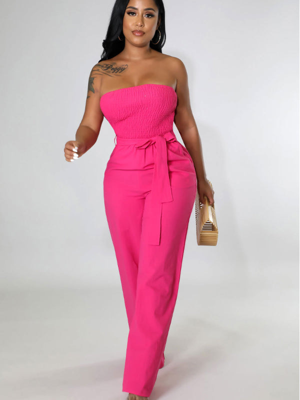 Strapless Jumpsuit