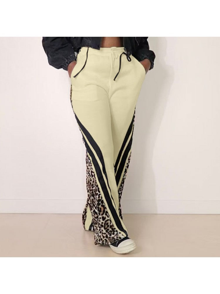 Striped Leopard Pants