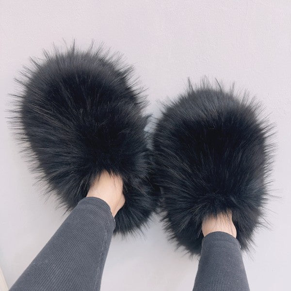 Fur Slippers