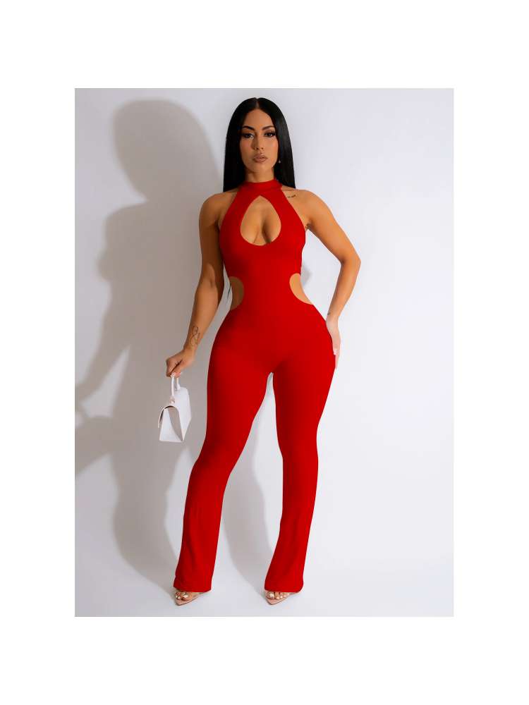 Hollow Out Jumpsuit