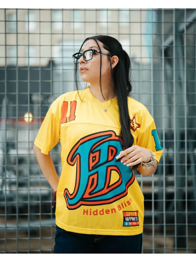 Women’s Letter Print Jersey
