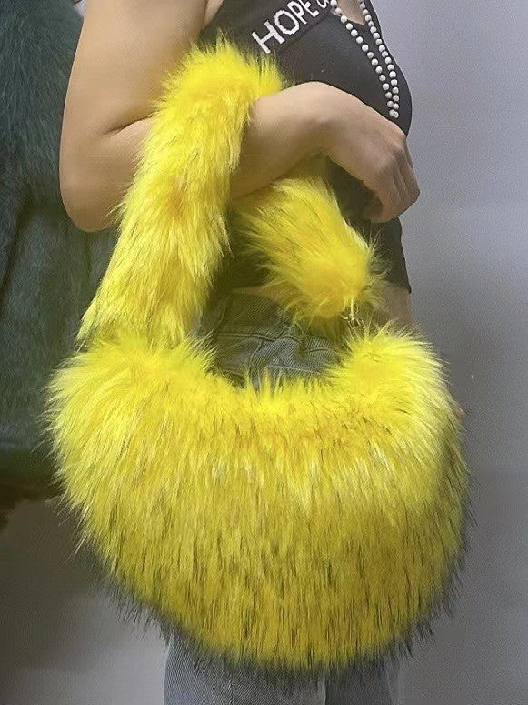 Fur Handbag