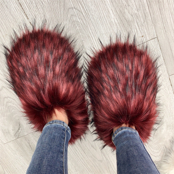 Fur Slippers