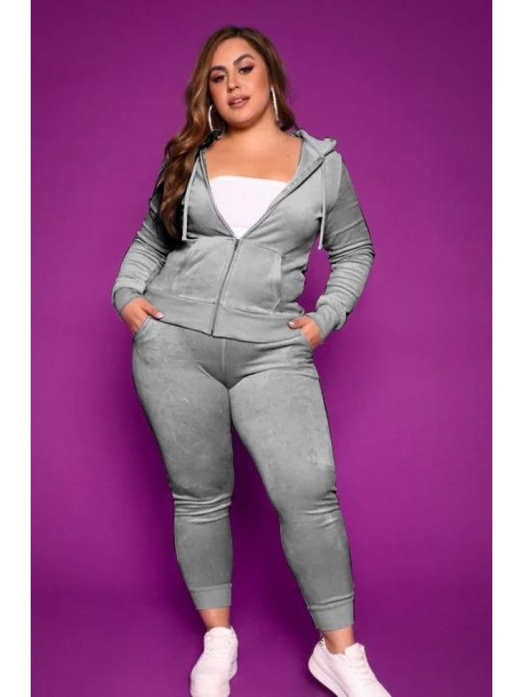 Plus Size Trouser Set