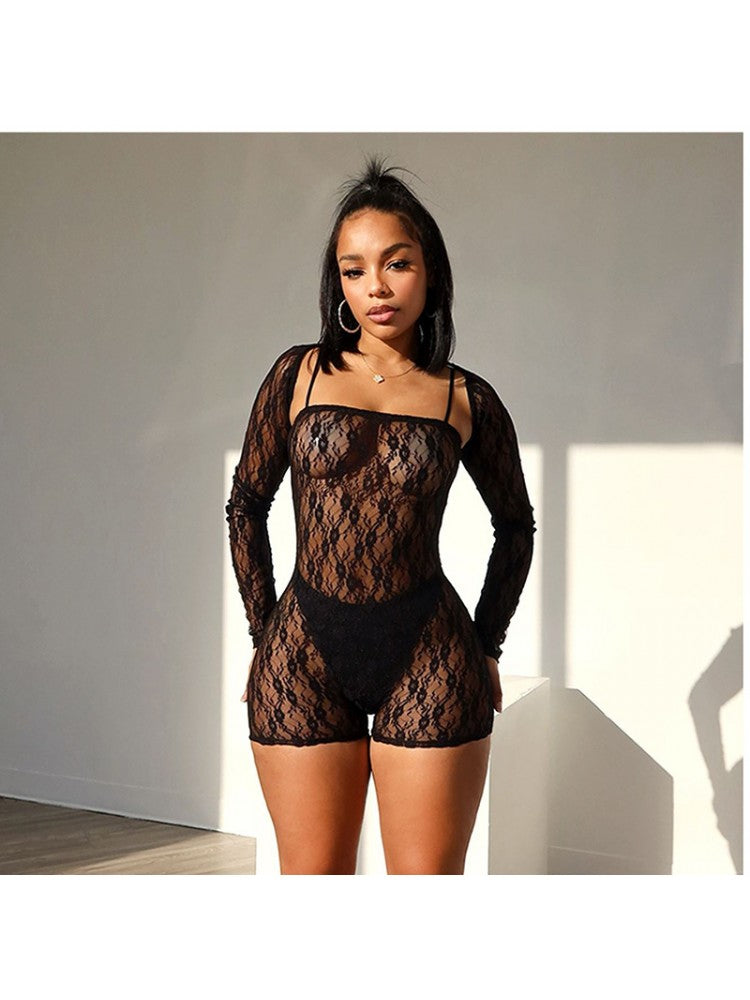 Lace Romper 2 Piece