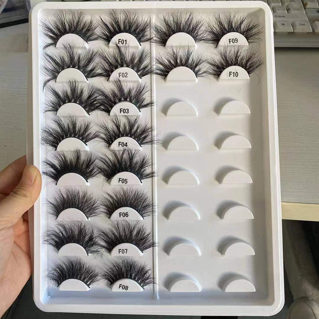 25mm Lashes Bulk (X/F)