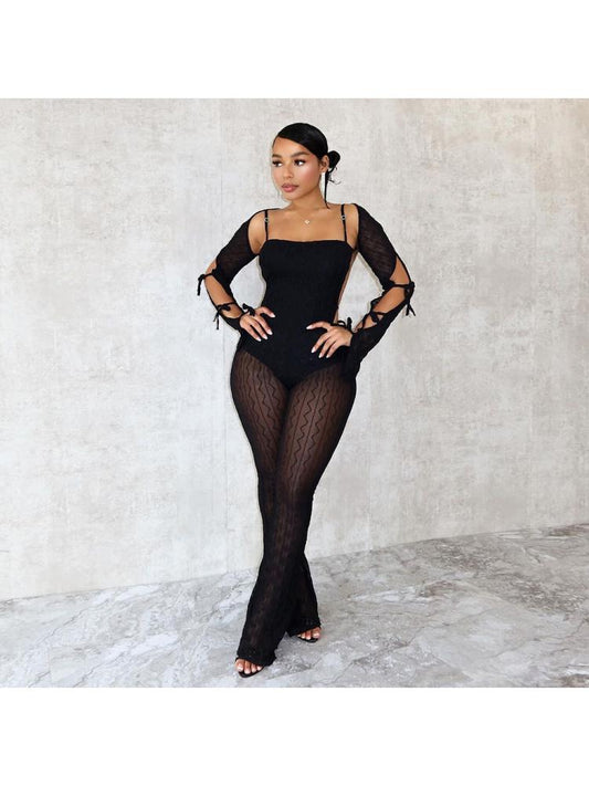 See Through Jumpsuit