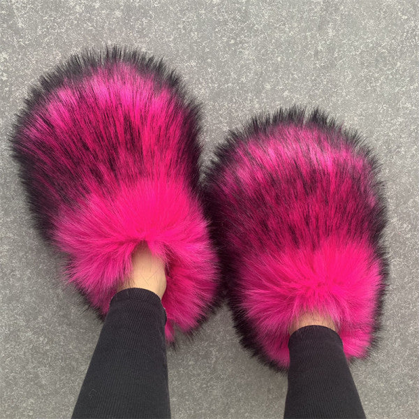 Fur Slippers