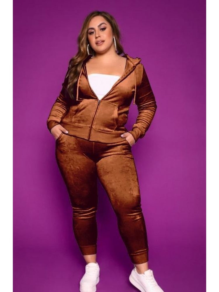 Plus Size Trouser Set