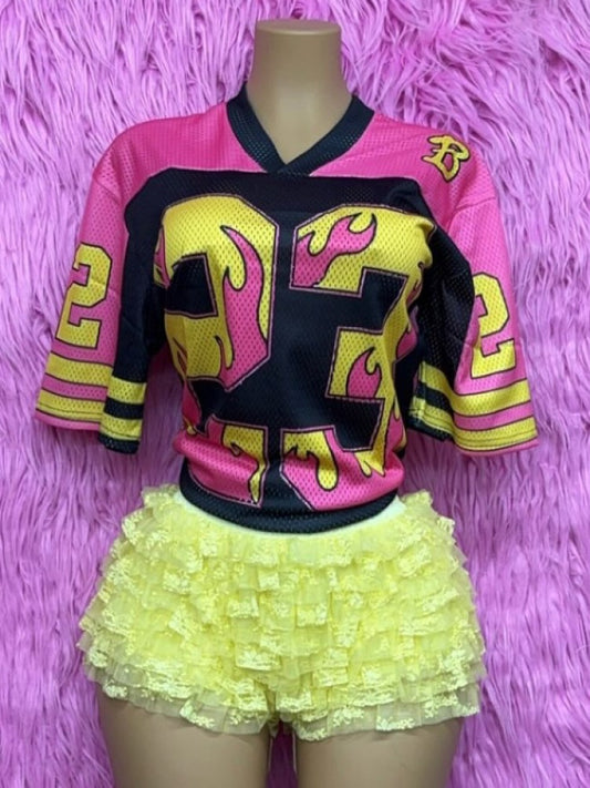 Flame Number Jersey