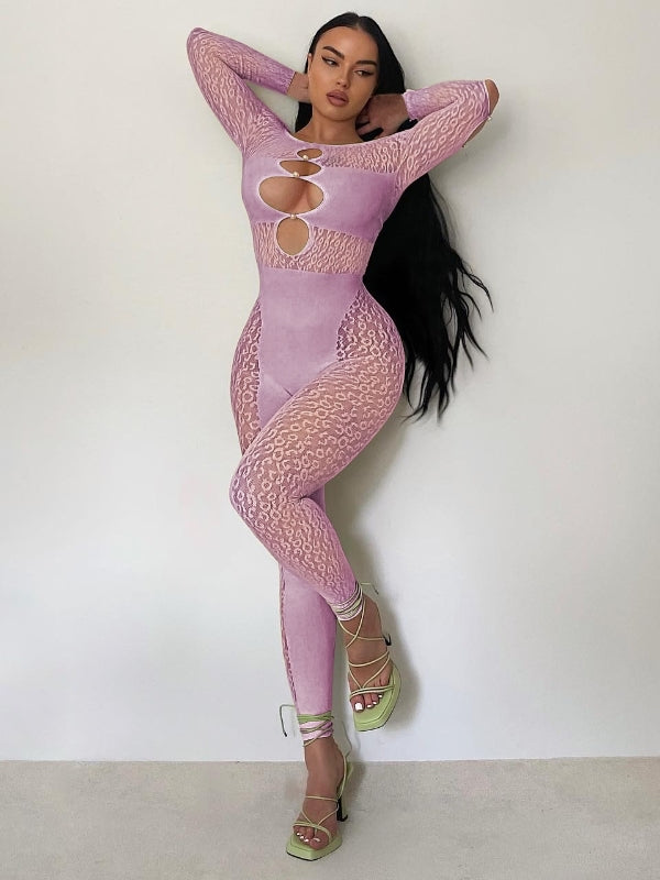 See Through Jumpsuit