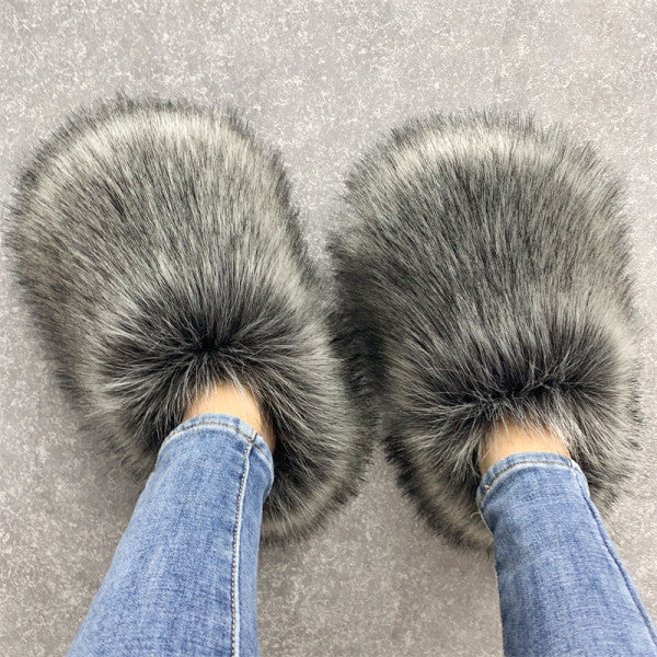 Fur Slippers