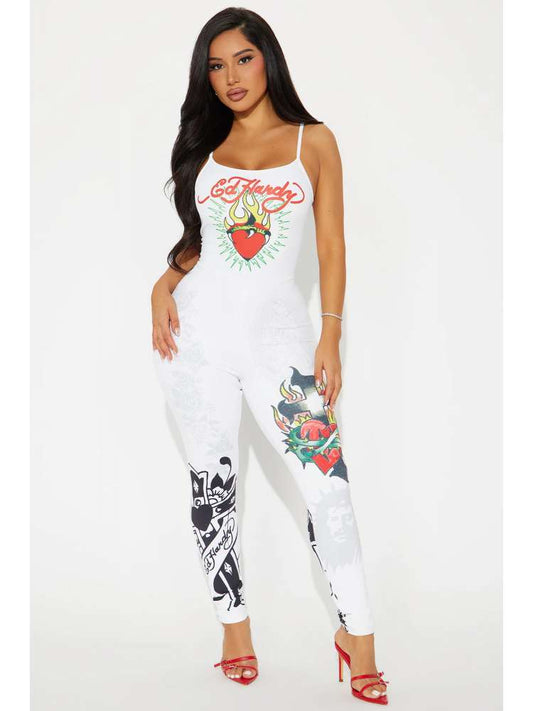 White Hardy Jumpsuit