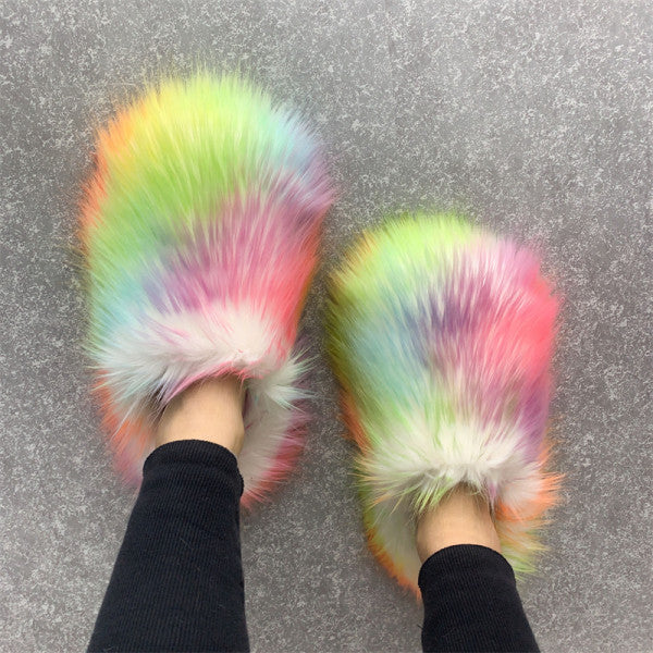 Fur Slippers