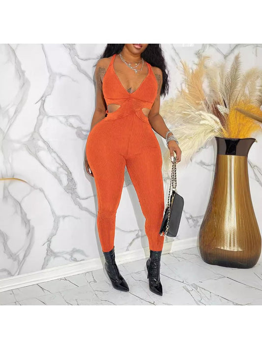 Hollow Out Jumpsuit