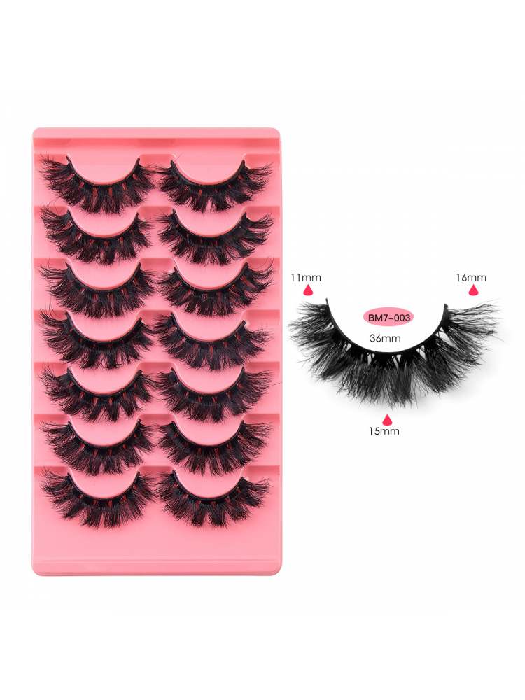 7 Pair Lash Tray