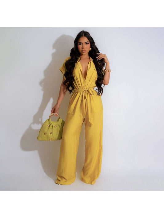 Wide Leg Jumpsuit