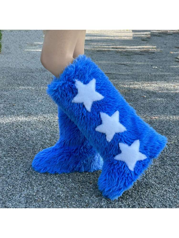 Star Print Boots