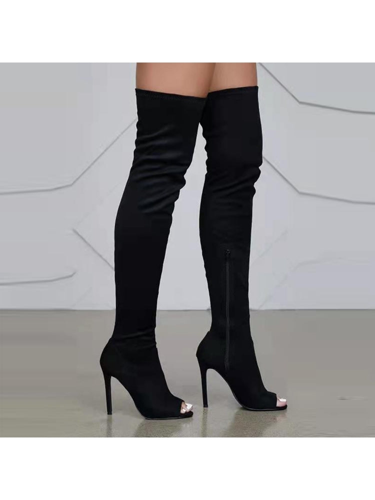 Warm High Heel Boots