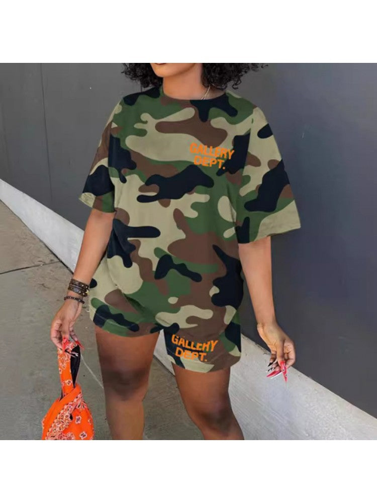 Camo Short Set