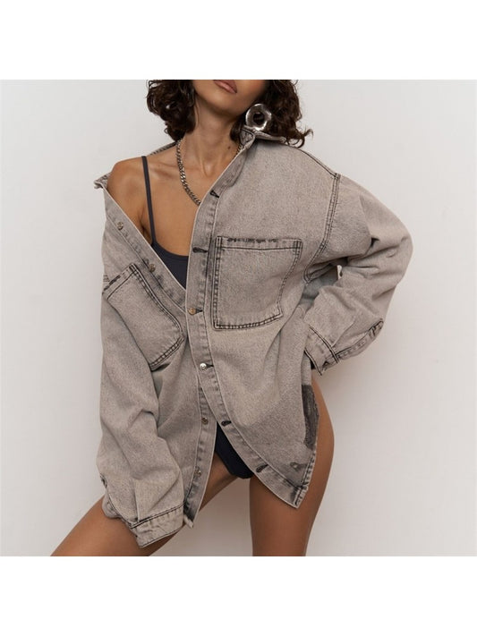 Denim Cargo Jacket