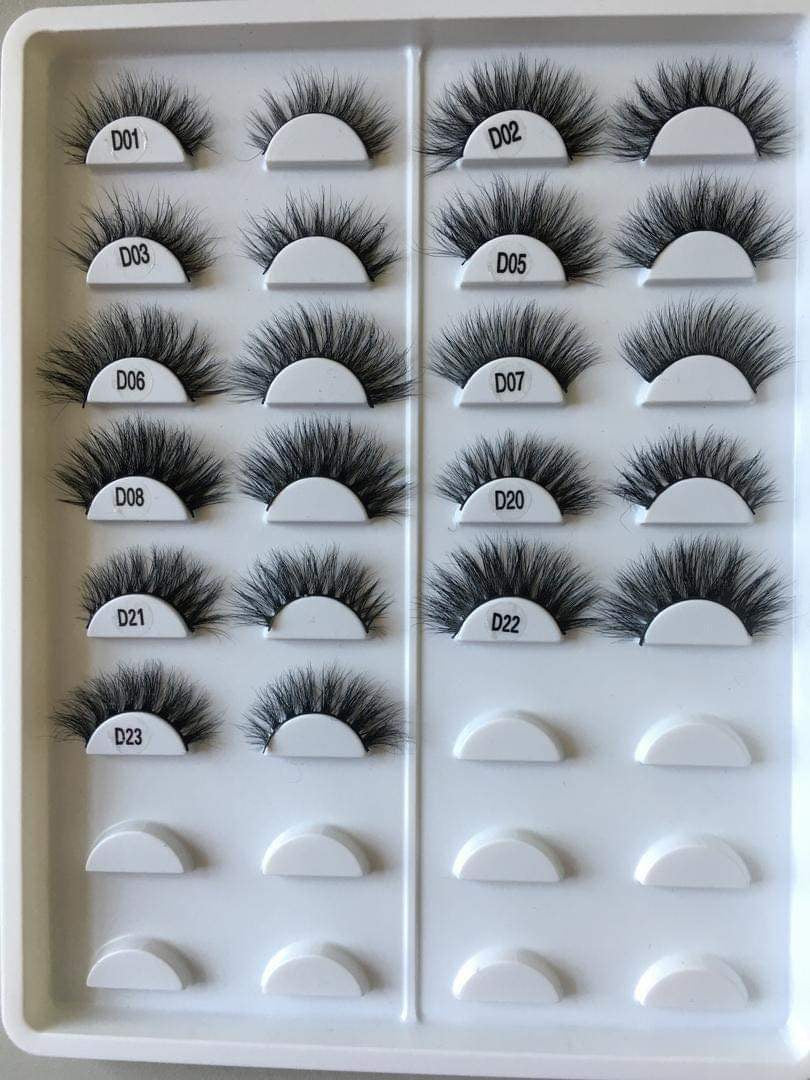 20mm Lashes Bulk (D)