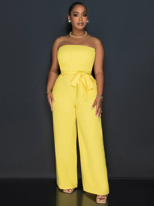 Strapless Jumpsuit