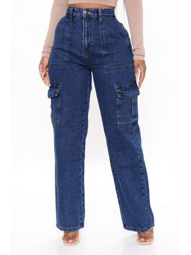 Denim High Rise Jeans