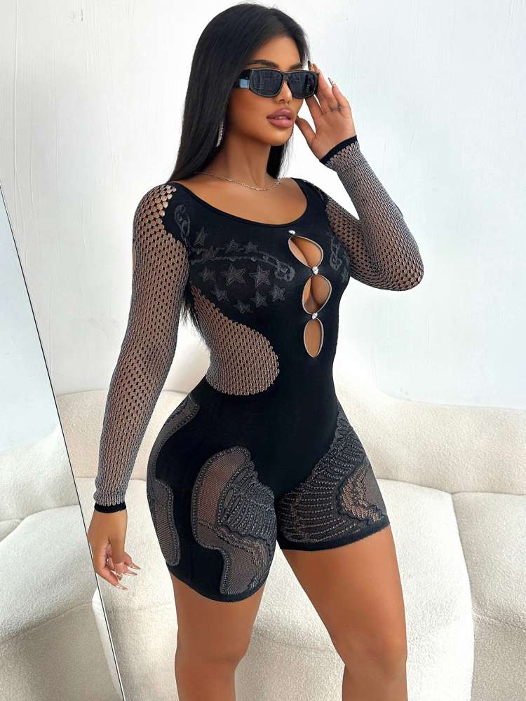 Hollow Out Romper