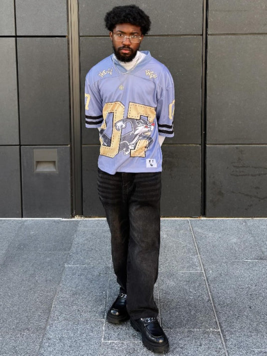 Cartoon Print Jersey